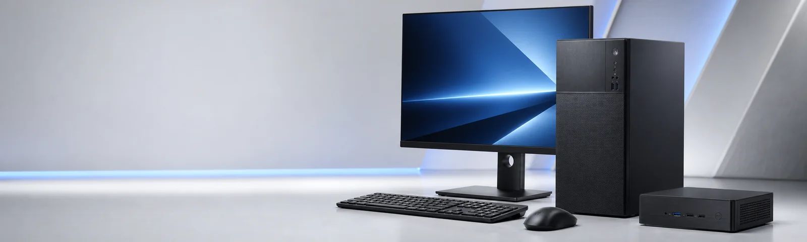Desktop computer systems catalogue for business and office use